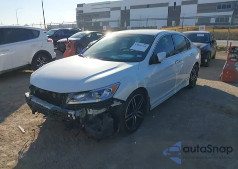 2017 Honda Accord Sport Se from USA, damaged, VIN 1HGCR2F11HA088532
